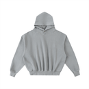 Fleece Enzyme Washed Hoodie ‘Sirus’ Light Grey