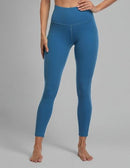 Women's High Waisted Leggings 7/8 Length Yoga Pants with Pockets