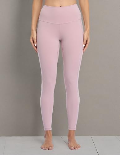 Women's High Waisted Leggings 7/8 Length Yoga Pants with Pockets