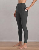 Women's High Waisted Leggings 7/8 Length Yoga Pants with Pockets