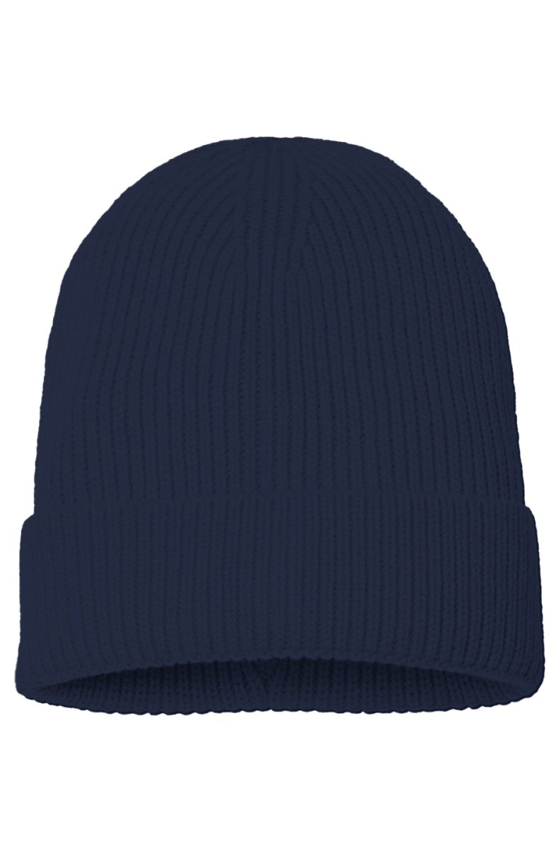 Sustainable Fine Rib Knit Beanie 'Jason'