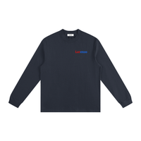 Essential Non-Shrink Mock Neck Sweatshirt - LA logo back