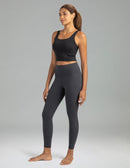 Women's High Waisted Leggings 7/8 Length Yoga Pants with Pockets