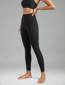Women's High Waisted Leggings 7/8 Length Yoga Pants with Pockets