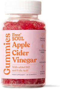 Apple Cider Vinegar Gummies with The Mother 1000mg | Enhanced with Vitamin B12 & Folic Acid