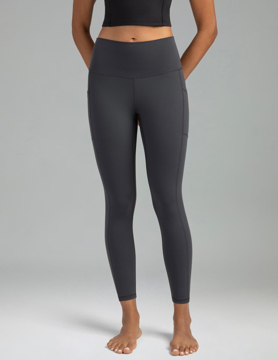 Women's High Waisted Leggings 7/8 Length Yoga Pants with Pockets