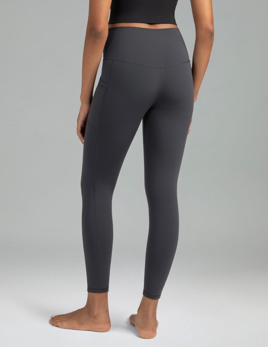 Women's High Waisted Leggings 7/8 Length Yoga Pants with Pockets