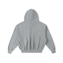 Fleece Enzyme Washed Hoodie ‘Sirus’ Light Grey