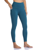 Women's High Waisted Leggings 7/8 Length Yoga Pants with Pockets