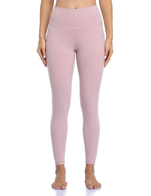 Women's High Waisted Leggings 7/8 Length Yoga Pants with Pockets