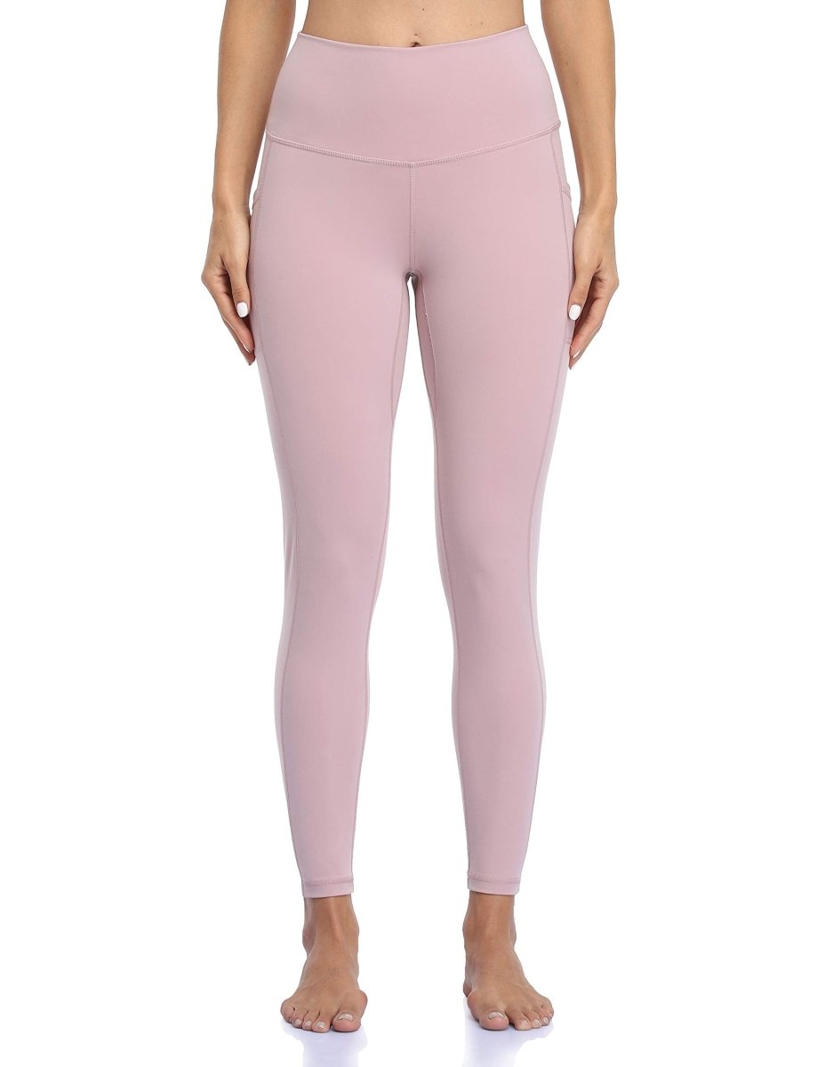 Women's High Waisted Leggings 7/8 Length Yoga Pants with Pockets
