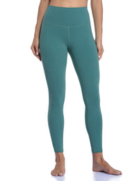 Women's High Waisted Leggings 7/8 Length Yoga Pants with Pockets