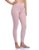 Women's High Waisted Leggings 7/8 Length Yoga Pants with Pockets