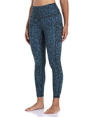 Women's High Waisted Leggings 7/8 Length Yoga Pants with Pockets