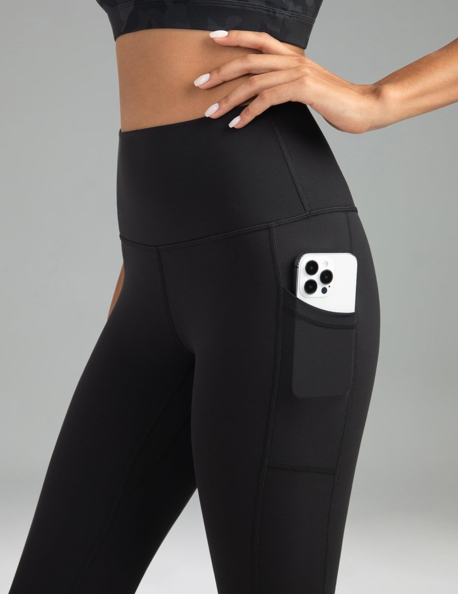 Women's High Waisted Leggings 7/8 Length Yoga Pants with Pockets