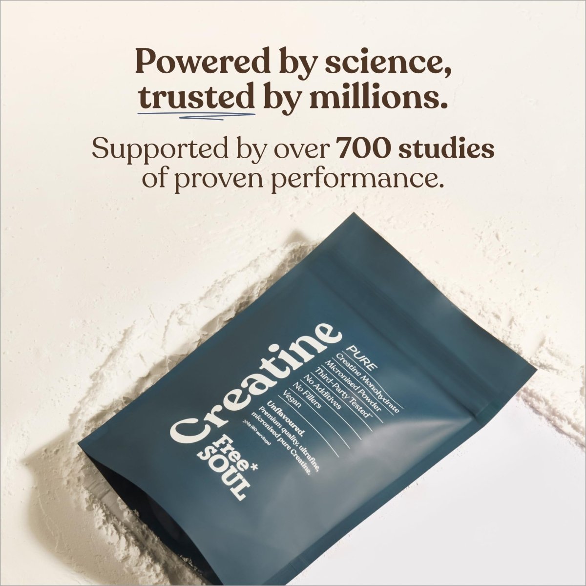 Creatine Monohydrate Powder | Unflavoured | 60 Servings