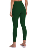Women's High Waisted Leggings 7/8 Length Yoga Pants with Pockets
