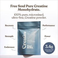 Creatine Monohydrate Powder | Unflavoured | 60 Servings