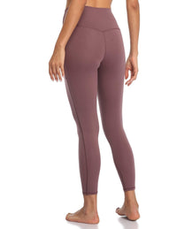 Women's High Waisted Leggings 7/8 Length Yoga Pants with Pockets