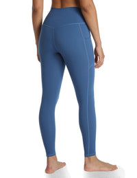 Women's High Waisted Leggings 7/8 Length Yoga Pants with Pockets