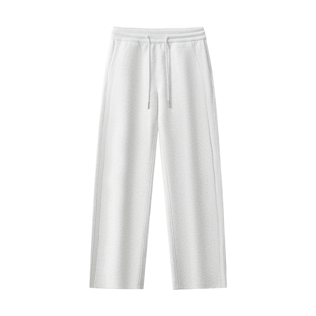Woman's Oversized Joggers 'Jade' (Flower Grey)