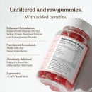 Apple Cider Vinegar Gummies with The Mother 1000mg | Enhanced with Vitamin B12 & Folic Acid