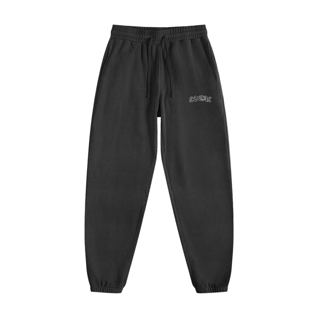 Vintage Washed Fleece Joggers – Mid Weight 355 gsm