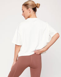 Cozy Boxy Tee Short Sleeve "Bella'