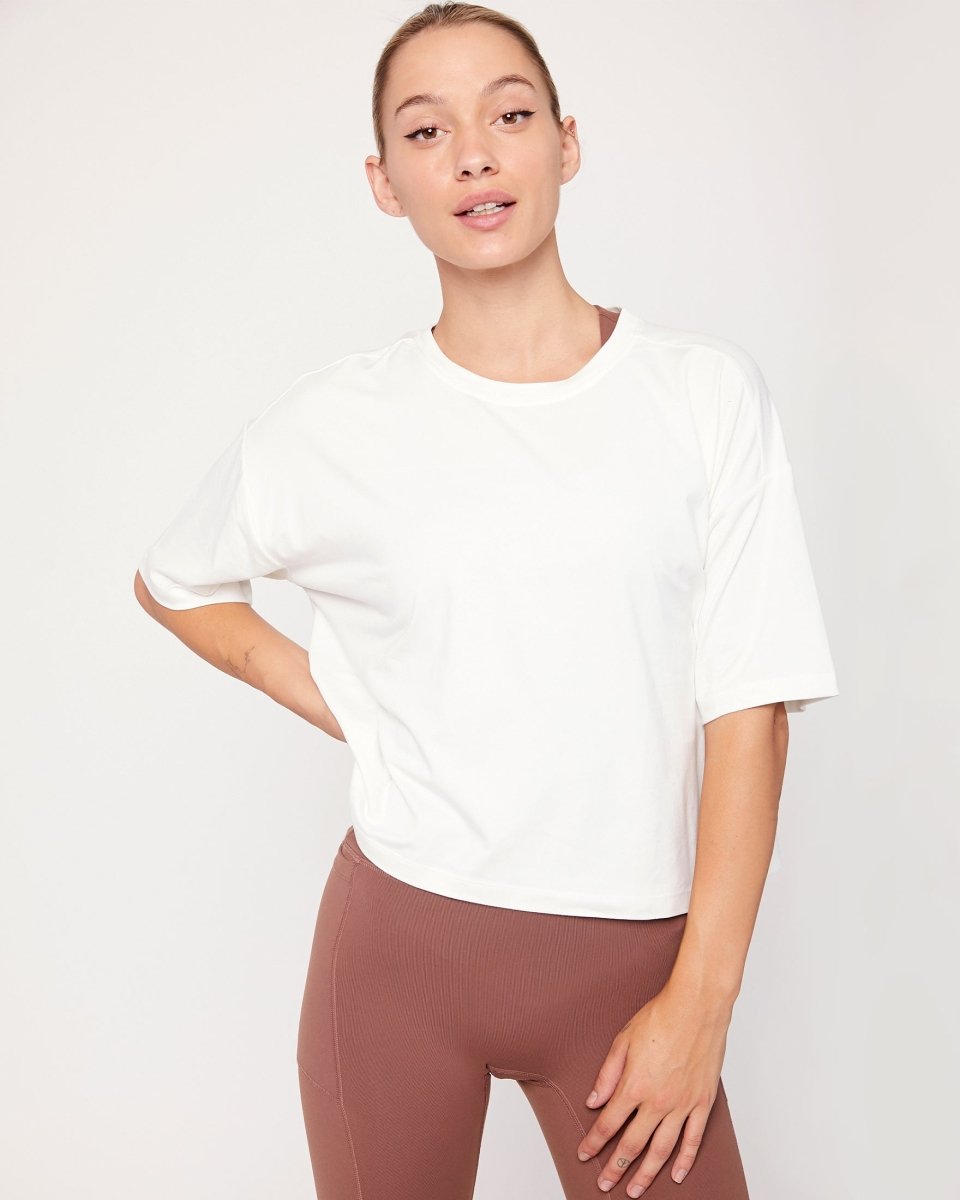 Cozy Boxy Tee Short Sleeve "Bella'