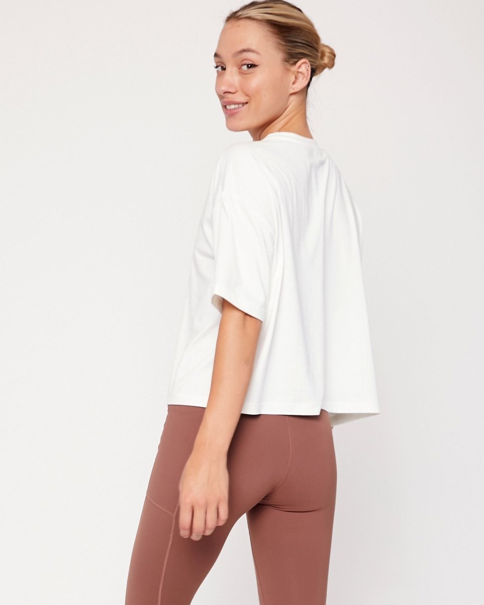 Cozy Boxy Tee Short Sleeve "Bella'