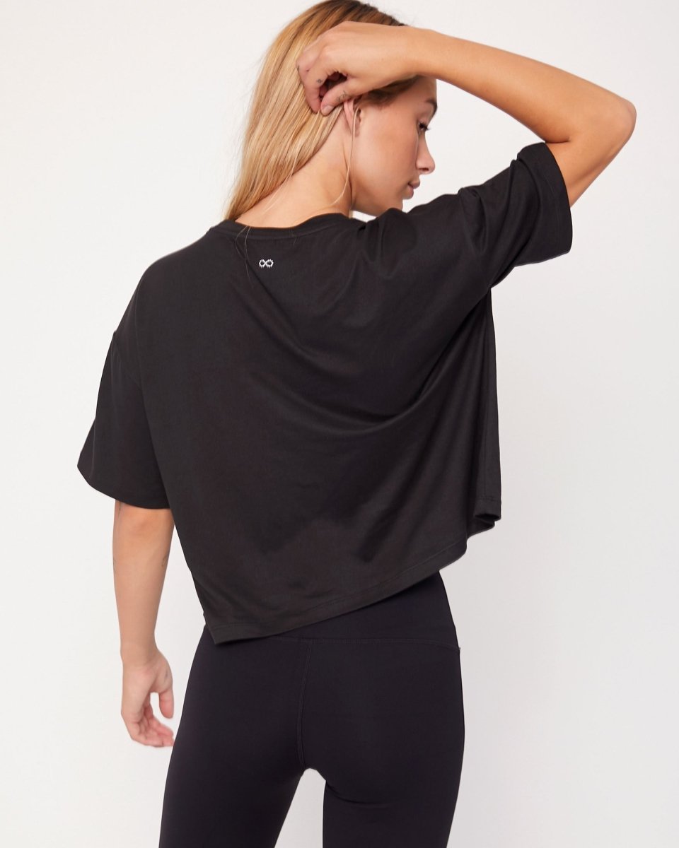 Cozy Boxy Tee Short Sleeve "Bella'