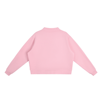 Essential Fleece Mid-Neck Crew Sweatshirt