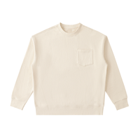Heavyweight Patch Pocket Crewneck Sweatshirt