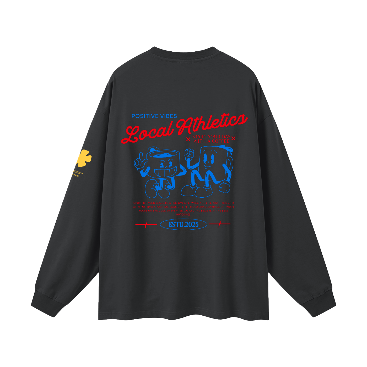 Oversized Unisex Long Sleeve T-Shirt