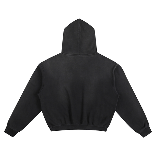 Sunfade Boxy Hoodie - 'Troy'