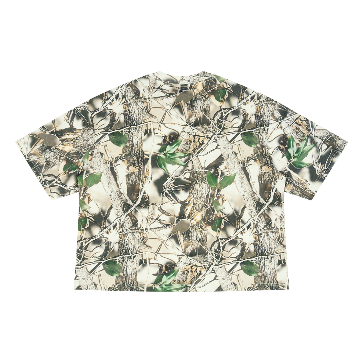 Unisex Tree Camo Boxy T-Shirt - back view