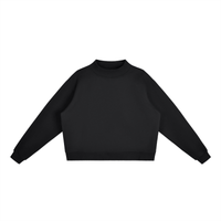 Essential Fleece Mid-Neck Crew Sweatshirt