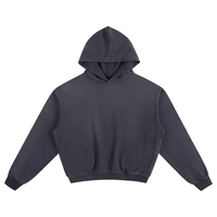Sunfade Boxy Hoodie - 'Troy'