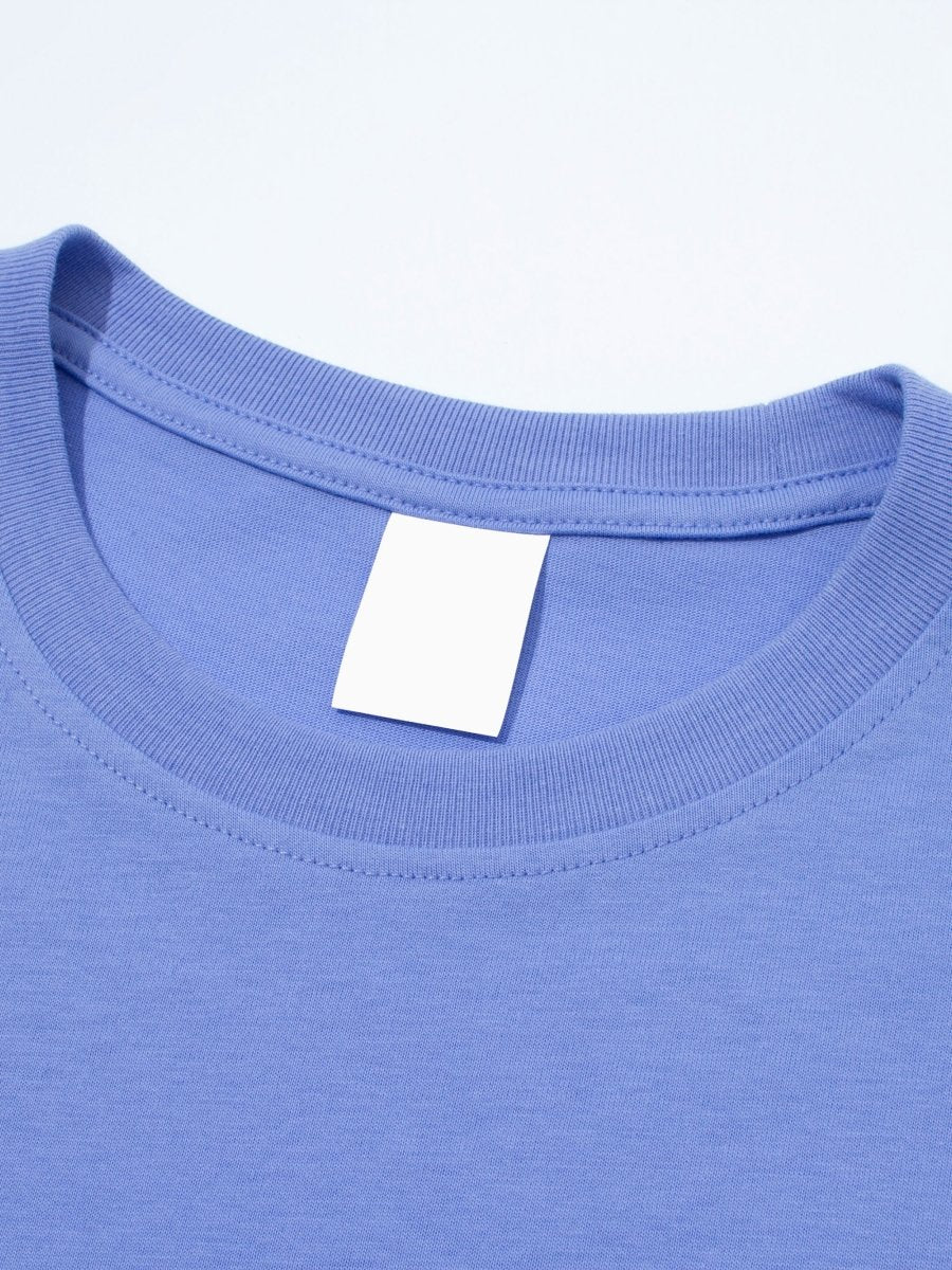 Drop Shoulder T-Shirt 'Plain Dave' - 100% Cotton