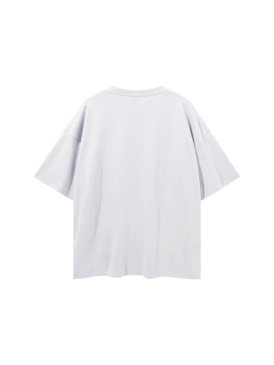 Drop Shoulder T-Shirt 'Plain Dave' - 100% Cotton