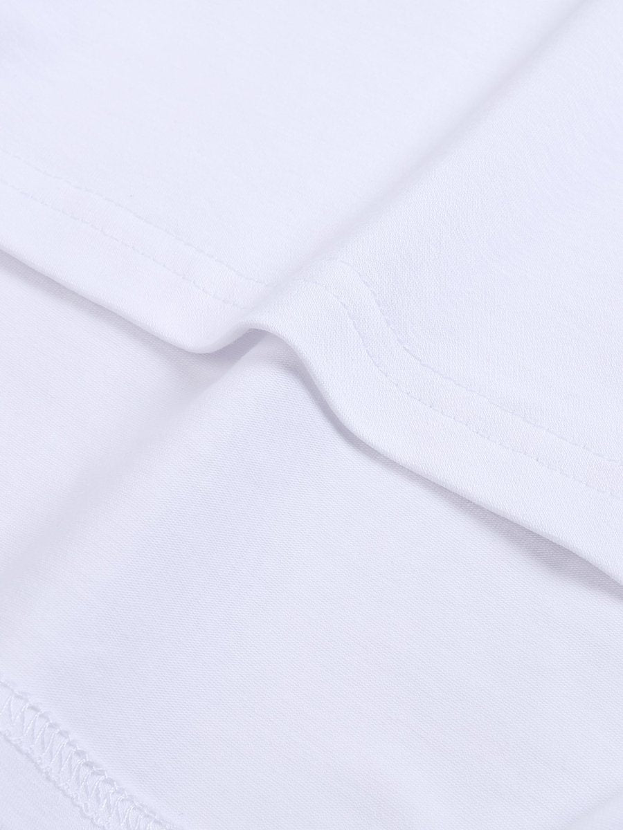 Fitted Crop Cotton T-Shirt 'Kirsty'