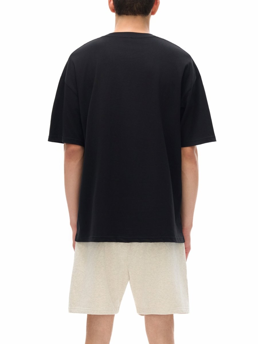 Drop Shoulder T-Shirt 'Plain Dave' - 100% Cotton