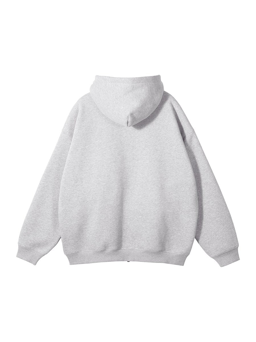 Fleece Zip-Through Hoodie 'Guy'