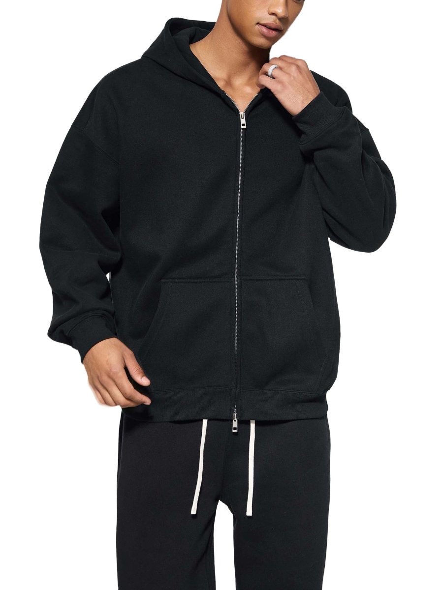 Fleece Zip-Through Hoodie 'Guy'