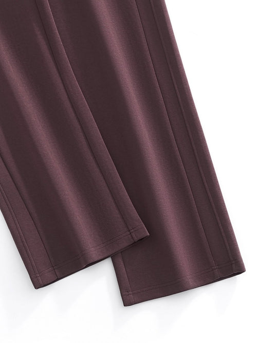 Women's Oversized Wide-Leg Joggers with Pockets