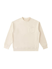 Heavyweight Patch Pocket Crewneck Sweatshirt