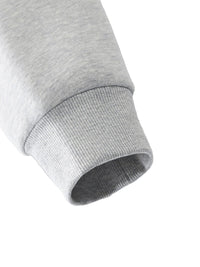 Essential Fleece Mid-Neck Crew Sweatshirt