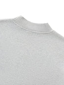 Essential Fleece Mid-Neck Crew Sweatshirt