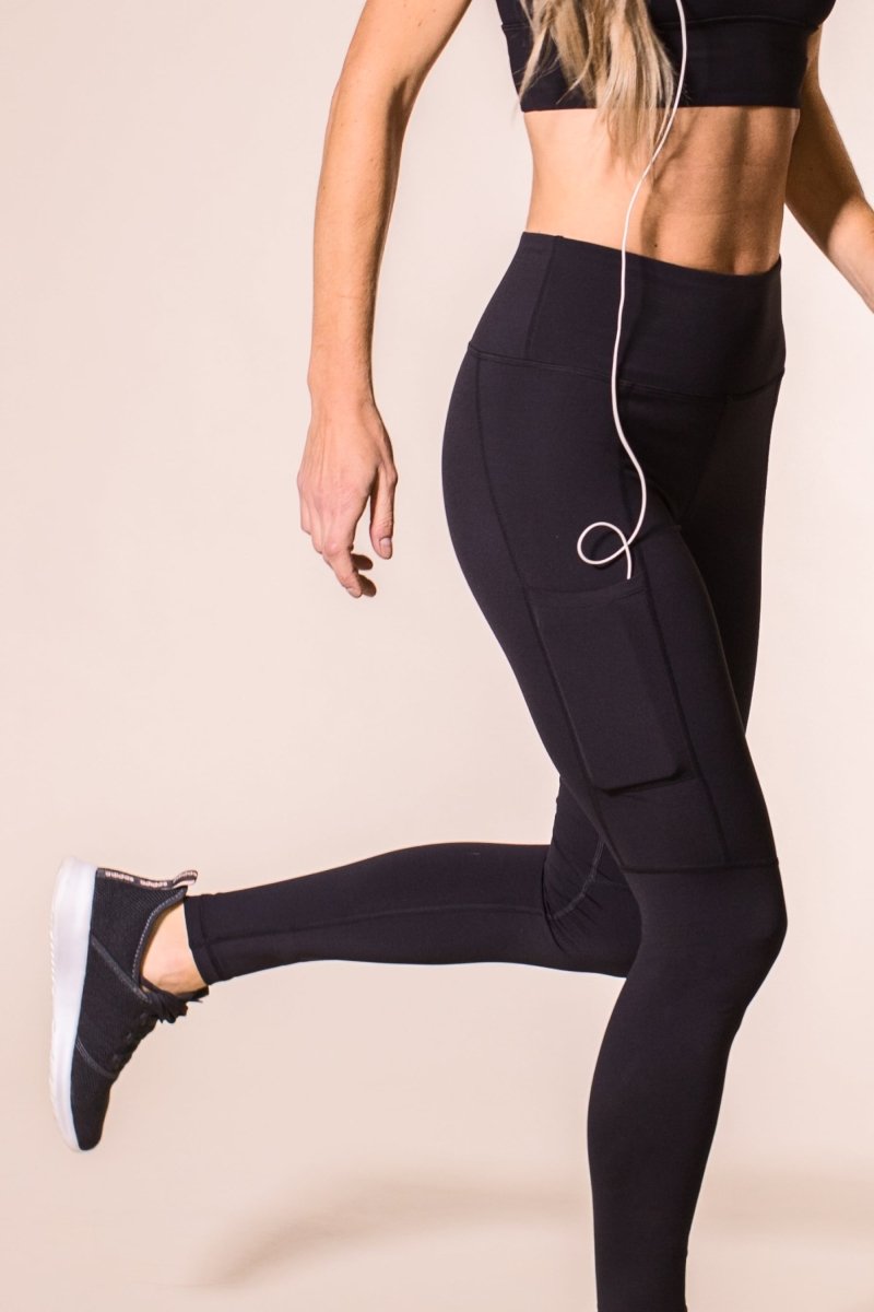 Woman's High-rise W/Side Pocket Leggings